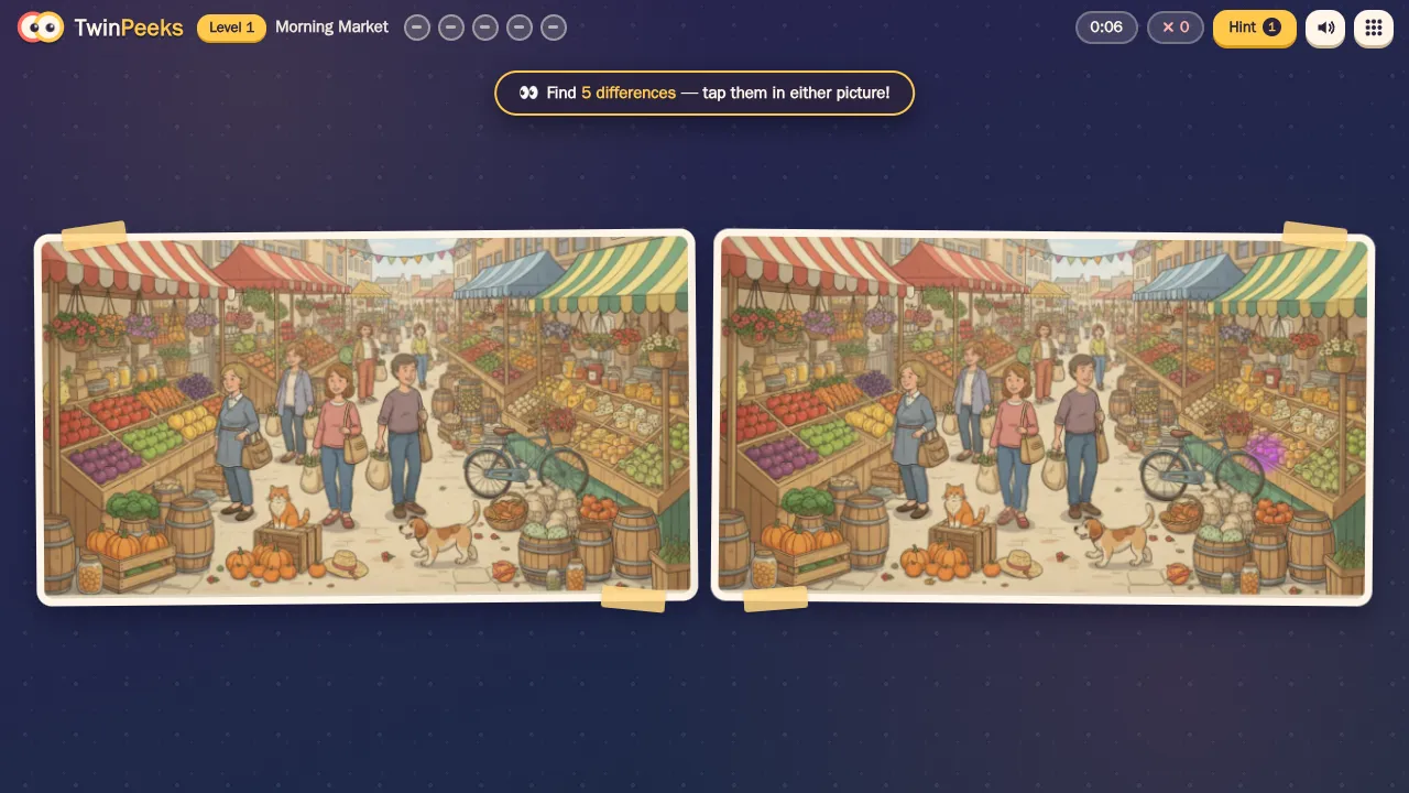 Twin Peeks screenshot 1