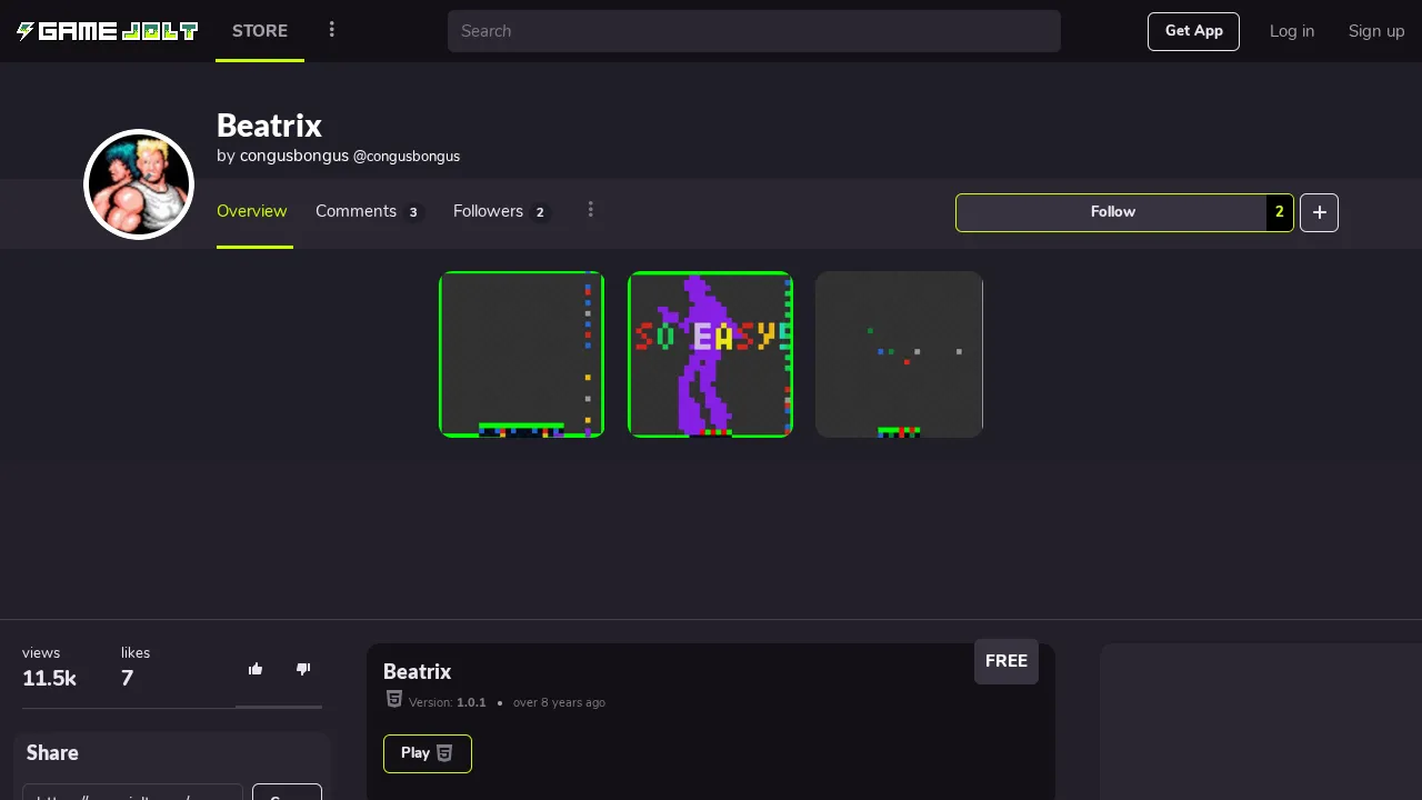Beatrix gameplay: Beatrix screenshot 1