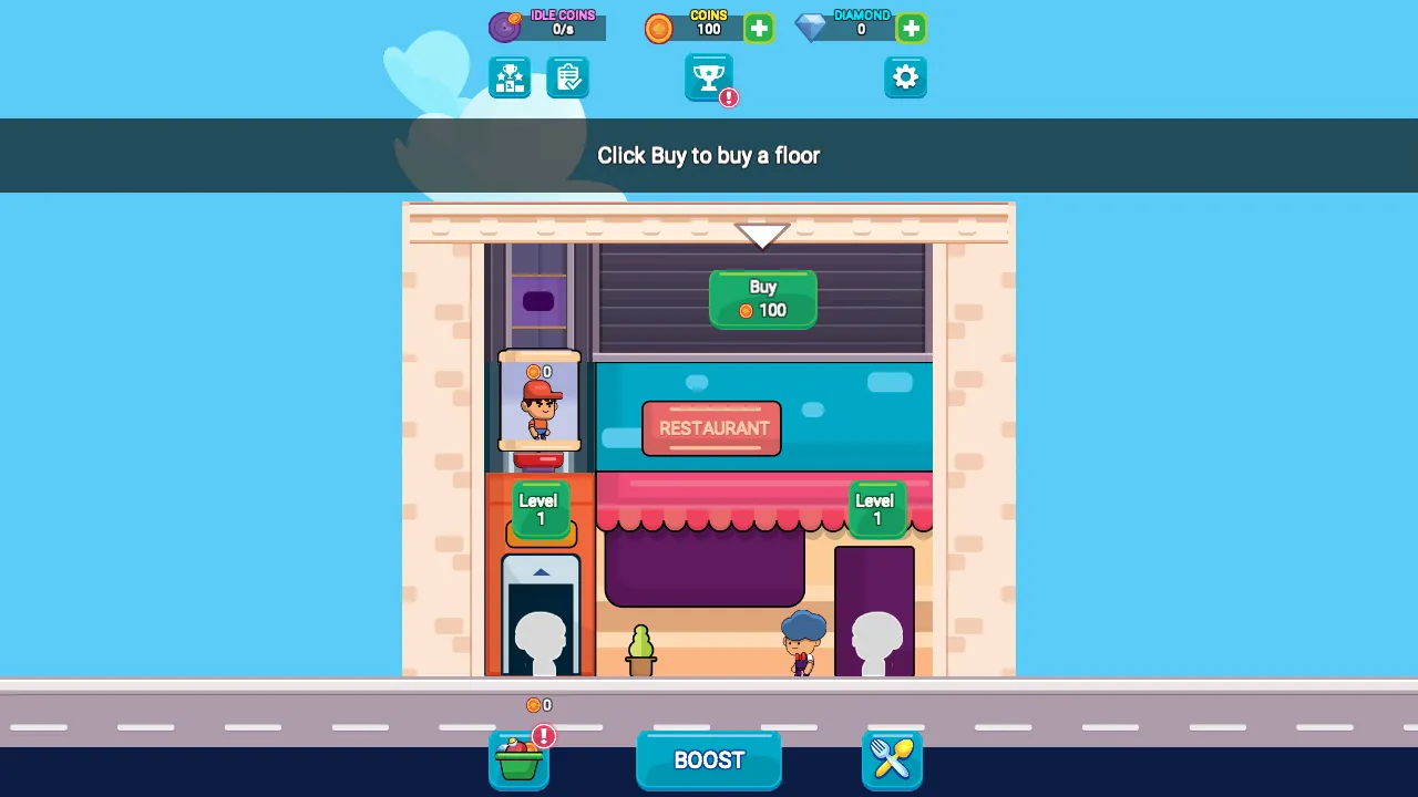 Restaurant Tycoon gameplay: Restaurant Tycoon screenshot 2
