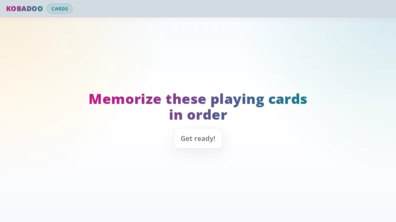 Memory Cards screenshot 2