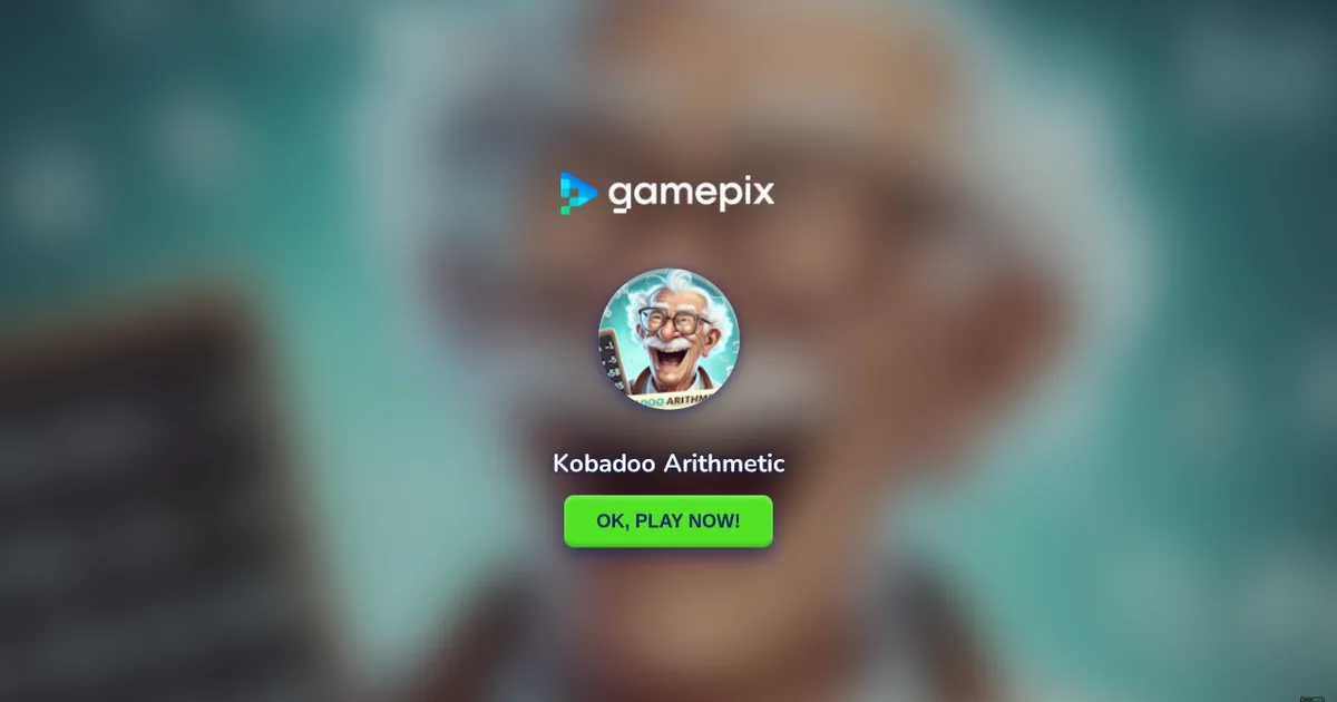 Kobadoo Arithmetic poster