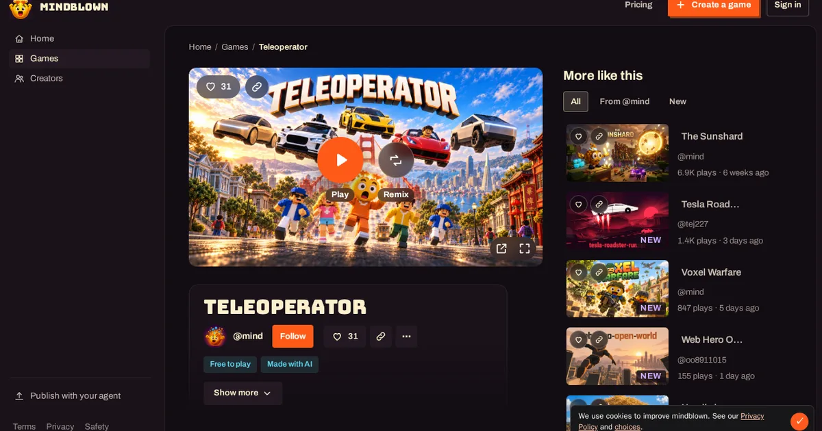 Teleoperator cover art