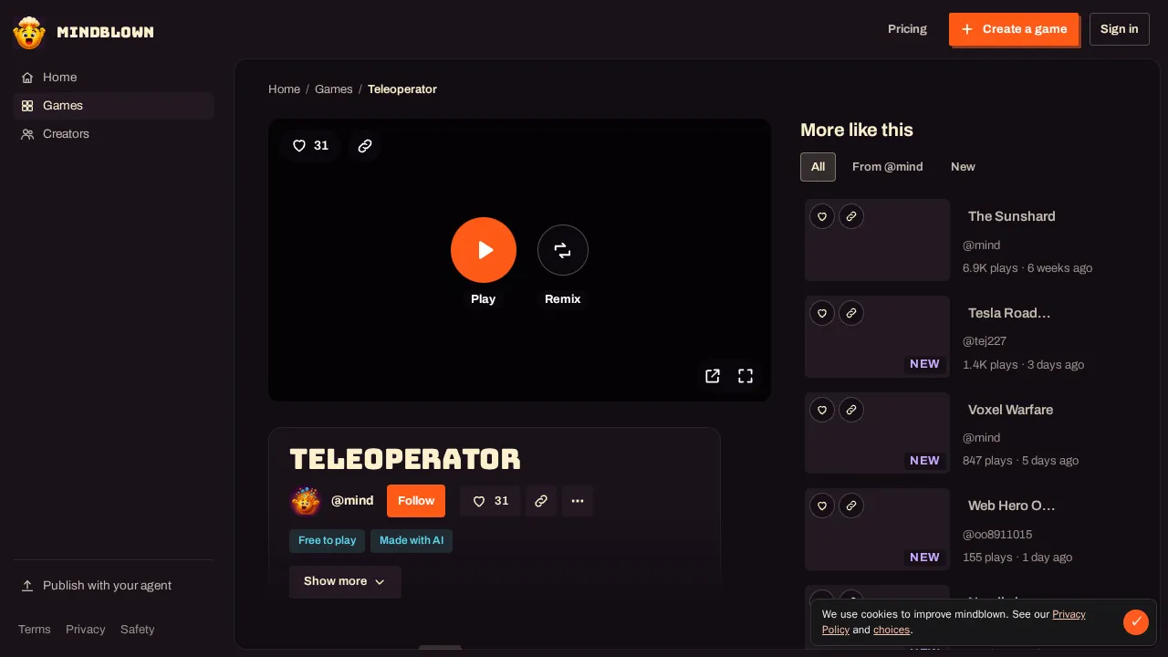 Teleoperator gameplay: Teleoperator screenshot 3
