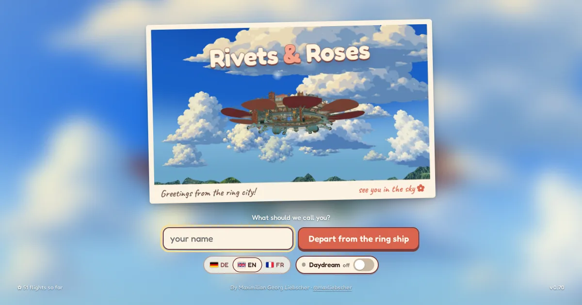 Schrauben & Rosen · Rivets & Roses cover art