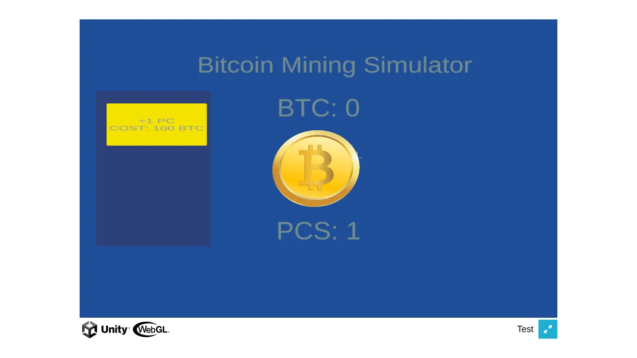 Bitcoin Mining Simulator X gameplay: Bitcoin Mining Simulator X screenshot 1