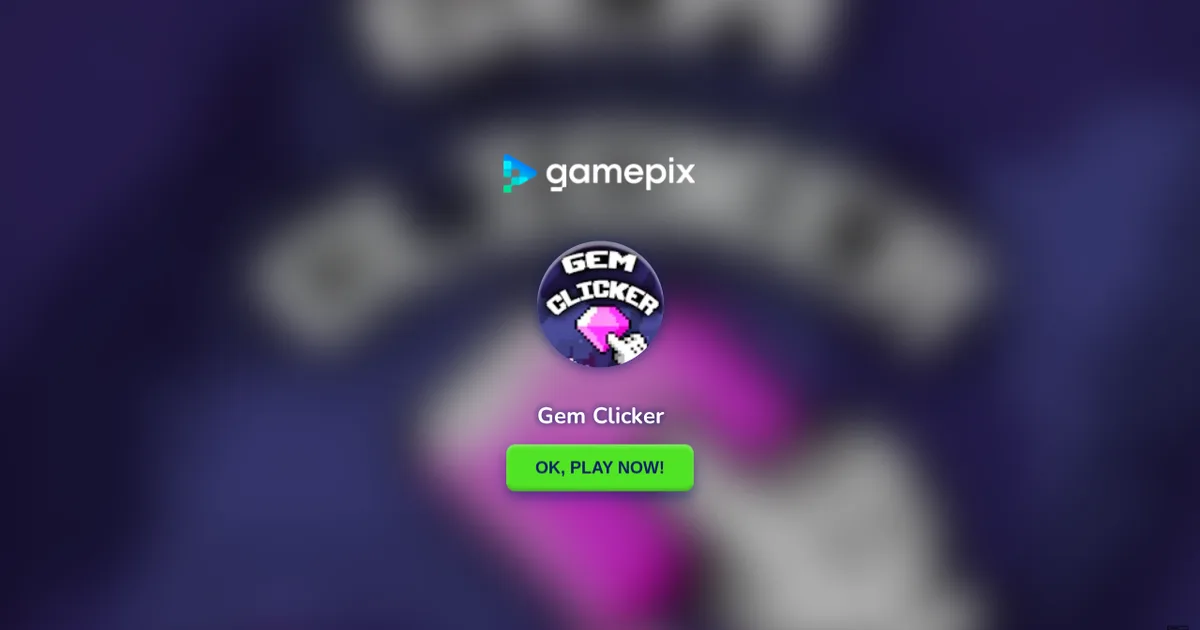 Gem Clicker poster