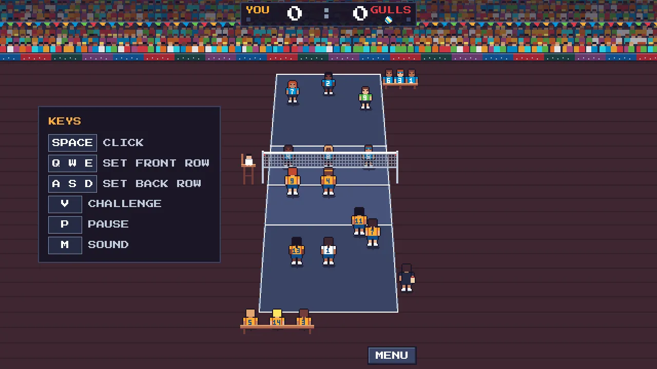 Netherton Volleyball gameplay: Netherton Volleyball screenshot 2