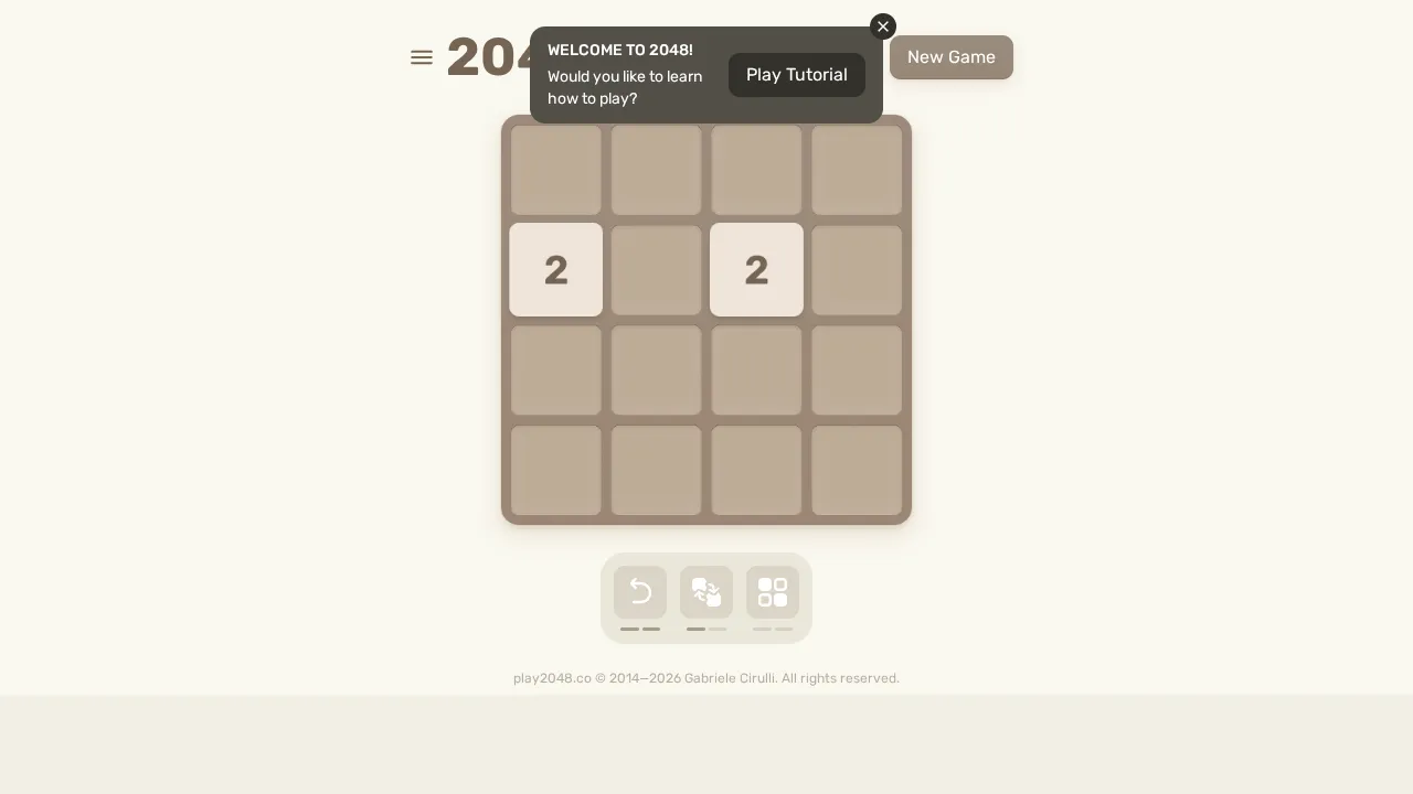 2048 gameplay: 2048 screenshot 2
