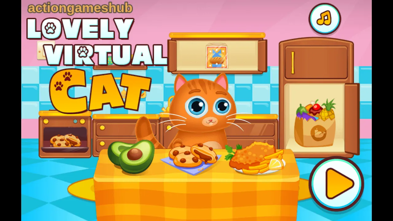 Lovely Virtual Cat screenshot 2
