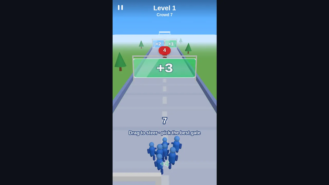 Crowd Rush screenshot 1