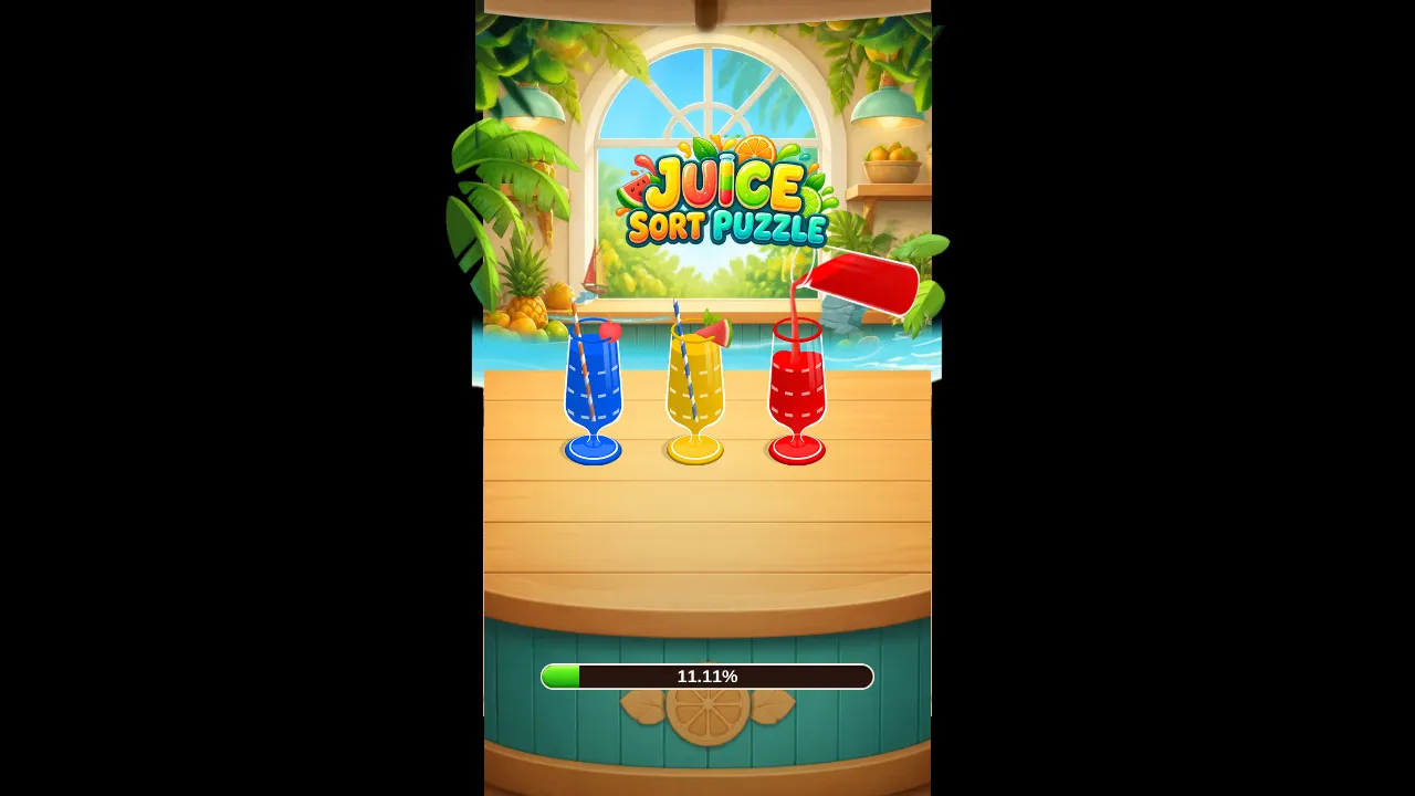 Juice Sort Puzzle gameplay: Juice Sort Puzzle screenshot 3