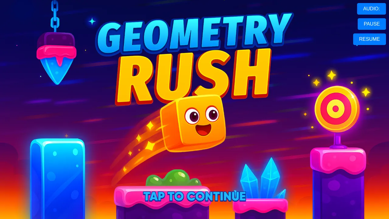 GeometryRush screenshot 1